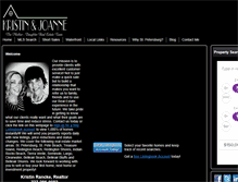Tablet Screenshot of kristinrancke.com